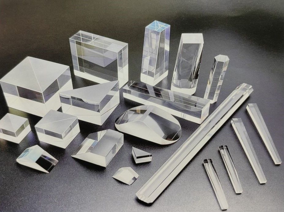 Prisme de verre optique personnalisable Prisme pentagonal pour systèmes de visualisation d'image