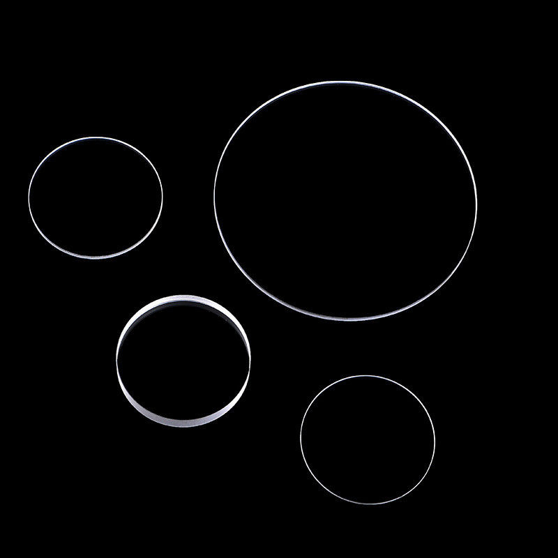 Fenêtres en verre optique de haute précision en silice fusionnée Fenêtre optique pour capteurs électroniques