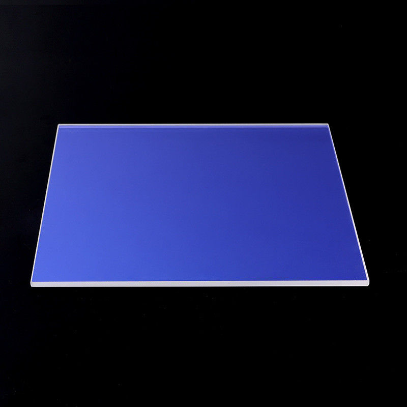 Filtres en verre optique rond personnalisables Filtres en verre coloré pour la séparation des couleurs