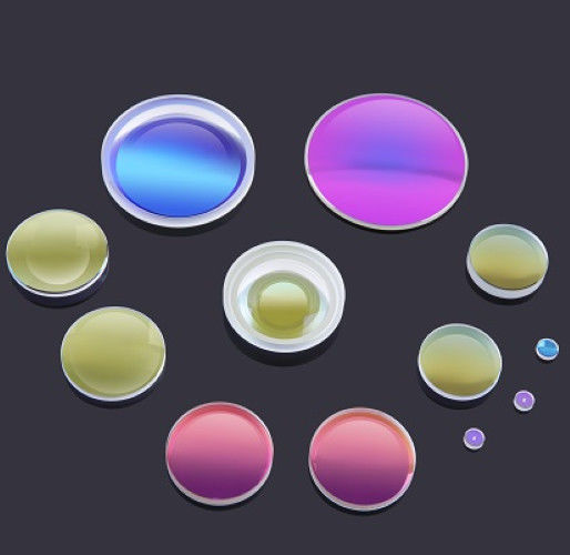 Filtres en verre optique de longueur focale personnalisée avec substrat N-BK7 de 25 mm de diamètre