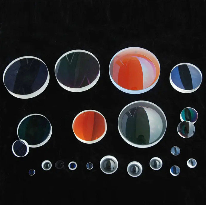 Filtres en verre optique de longueur focale personnalisée avec substrat N-BK7 de 25 mm de diamètre